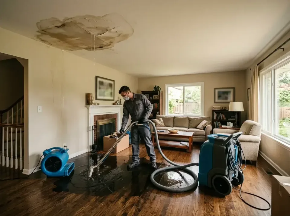attic-pipe-burst-ceiling-drip-008 — frequently asked questions, Water Damage Restoration & Carpet Care in Rexburg, ID
